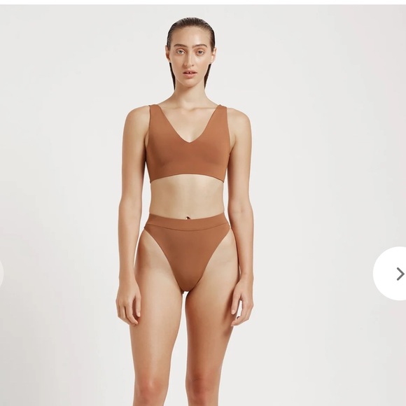 Myra Swim ‘Boa’ Top in Cedar - Picture 4 of 11